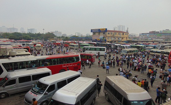 bốn bến xe lớn nhất Hà Nội sẽ trở thành bãi đỗ xe