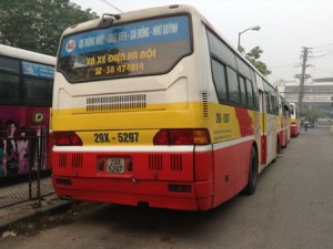 Lộ trình 5 tuyến xe bus từ Bến xe Mỹ Đình đến Trường cao đẳng ASEAN