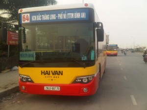 Lộ trình 5 tuyến xe bus từ Bến xe Mỹ Đình đến KCN Bắc Thăng Long