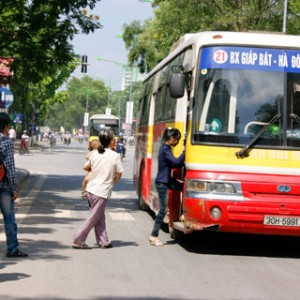 Lộ trình 5 tuyến xe bus từ Bến xe Giáp Bát đến Nhổn
