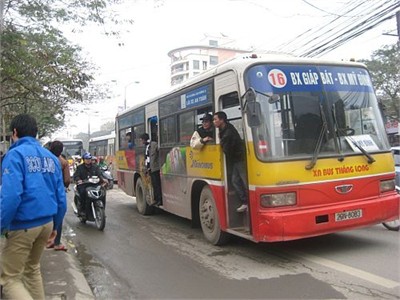  Lộ trình 5 tuyến xe bus từ Bến xe Mỹ Đình đến Nam Thăng Long Hà Nội