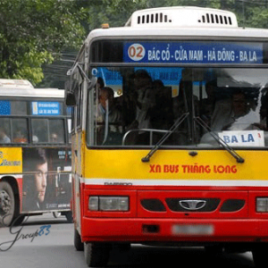 Lộ trình 5 tuyến xe bus từ Bến xe Mỹ Đình đến Đại học Kiến trúc Hà Nội