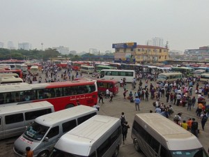 Bốn bến xe lớn nhất Hà Nội sẽ trở thành bãi đỗ xe