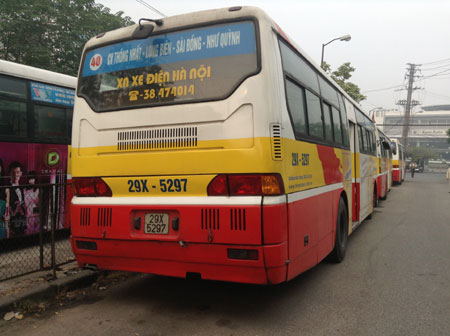 Lộ trình 5 tuyến xe bus từ Bến xe Mỹ Đình đến Trường cao đẳng ASEAN