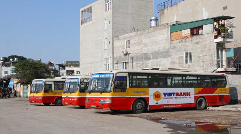 Lộ trình 5 tuyến xe bus từ Bến xe Mỹ Đình đến Công viên Cầu Giấy