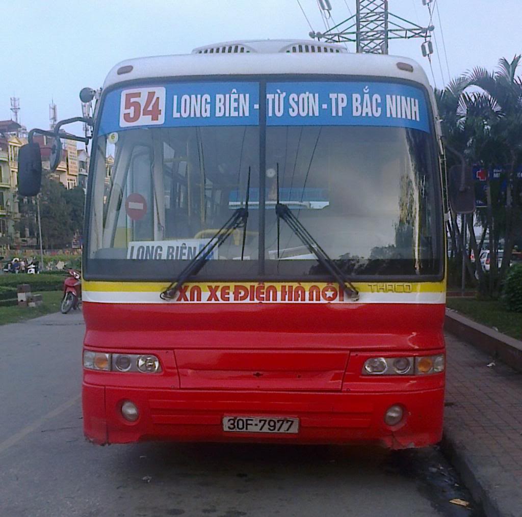 Lộ trình 5 tuyến xe bus từ Bến xe Mỹ Đình đến Bắc Ninh