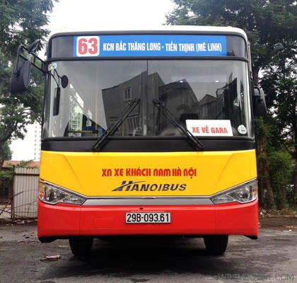 Lộ trình 5 tuyến xe bus từ Bến xe Mỹ Đình đến Tiến Thịnh Mê Linh