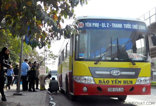 tuyến xe bus từ Mỹ Đình đến Bệnh viện đa khoa Mê Linh