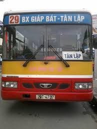 Lộ trình 5 tuyến xe bus từ Bến xe Giáp Bát đến Bệnh viện 198 Bộ Công an