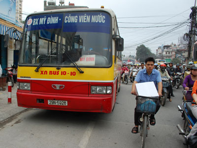 Lộ trình 5 tuyến xe bus từ Bến xe Mỹ Đình đến KĐT Linh Đàm