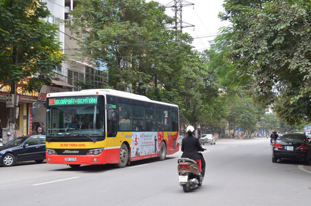 Lộ trình 5 tuyến xe bus từ Bến xe Mỹ Đình đến Đại học Ngoại Thương