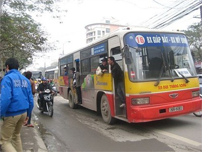 Lộ trình 5 tuyến xe bus từ Bến xe Mỹ Đình đến Học viện Ngoại Giao