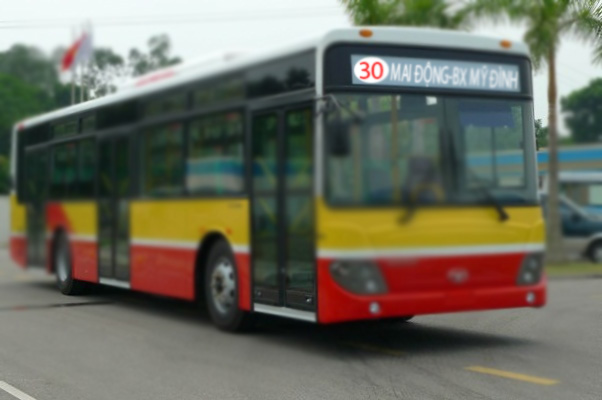 Lộ trình 5 tuyến xe bus từ Bến xe Mỹ Đình đến Siêu thị Big C Thăng Long