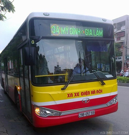 Lộ trình 5 tuyến xe bus từ Bến xe Mỹ Đình đến Công viên Bách Thảo Hà Nội